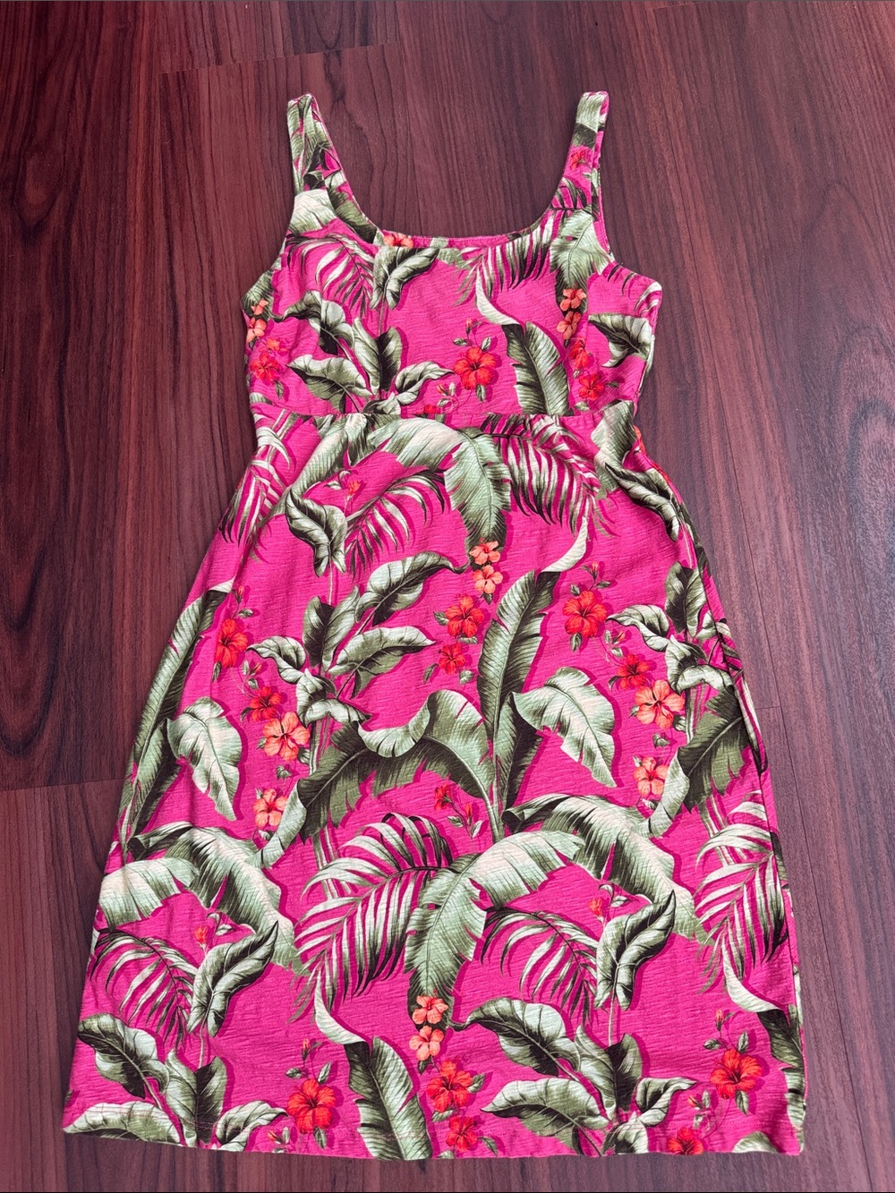 Tommy Bahama Hot Pink Tropical Sundress